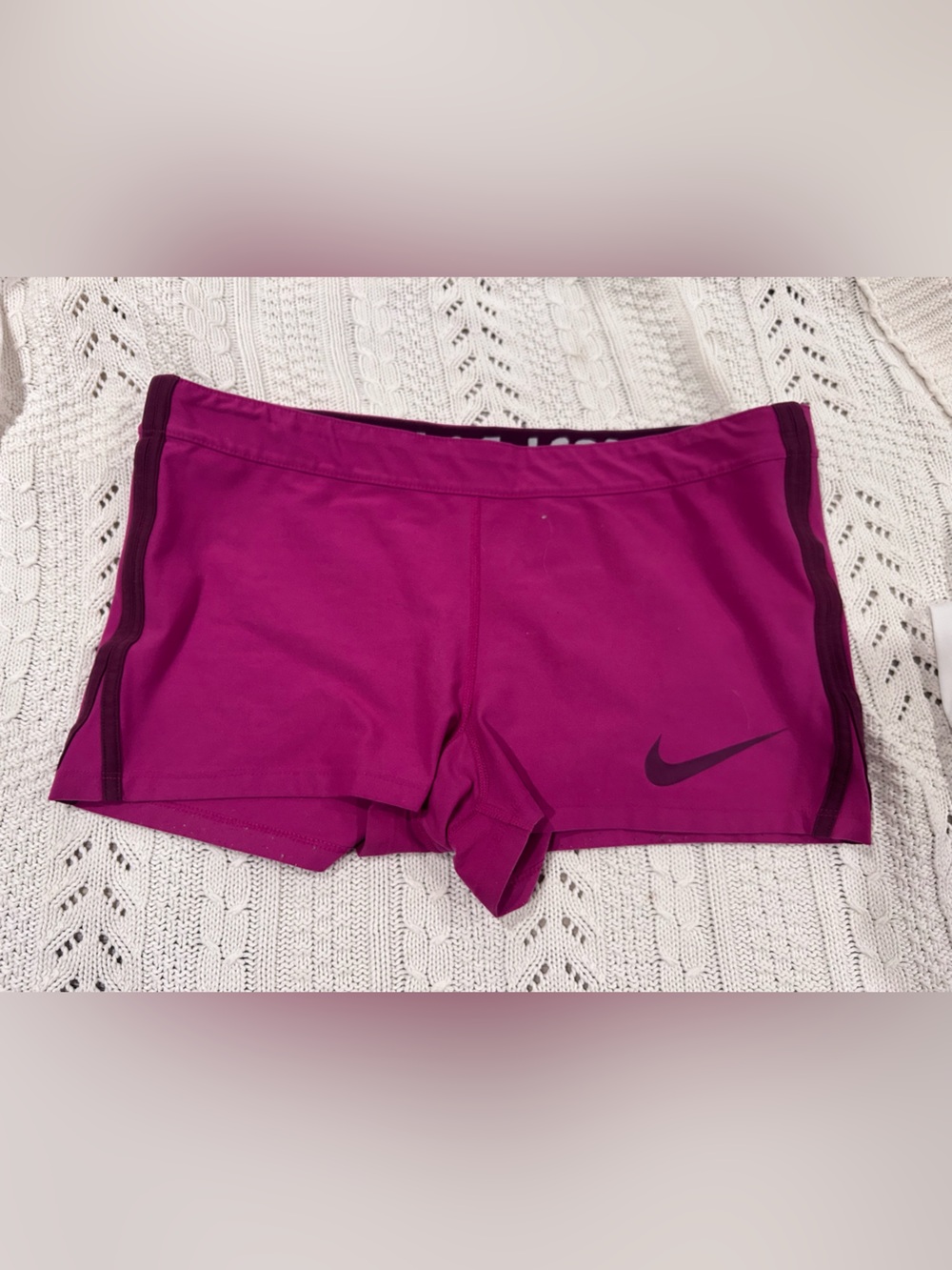 Nike Women’s Raspberry Athletic Shorts